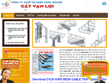 Tablet Screenshot of cablofilwiremeshtray.com